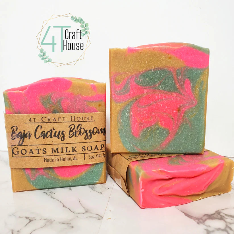 Baja Cactus Blossom Goat Milk Soap