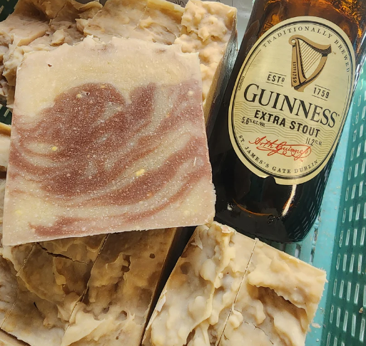 Apple Bourbon Guiness Goat Milk Soap