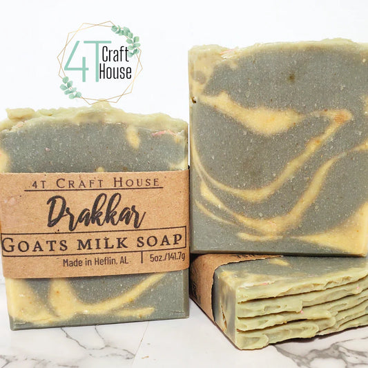 Drakkar Goat Milk Soap