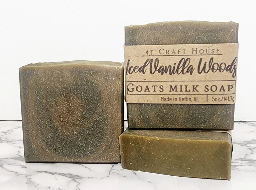 Iced Vanilla Woods Goat Milk Soap