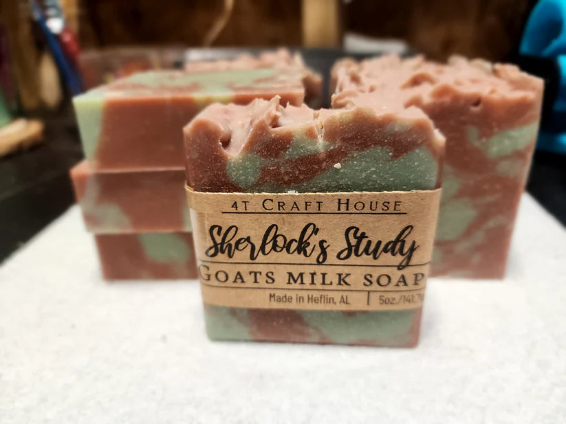 Sherlock's Study Goat Milk Soap